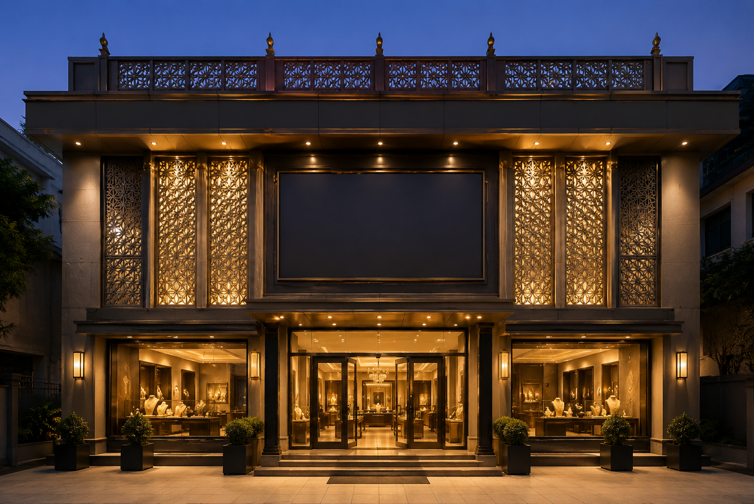 JKJ Jewellers showroom at Vidhyadhar Nagar, Jaipur